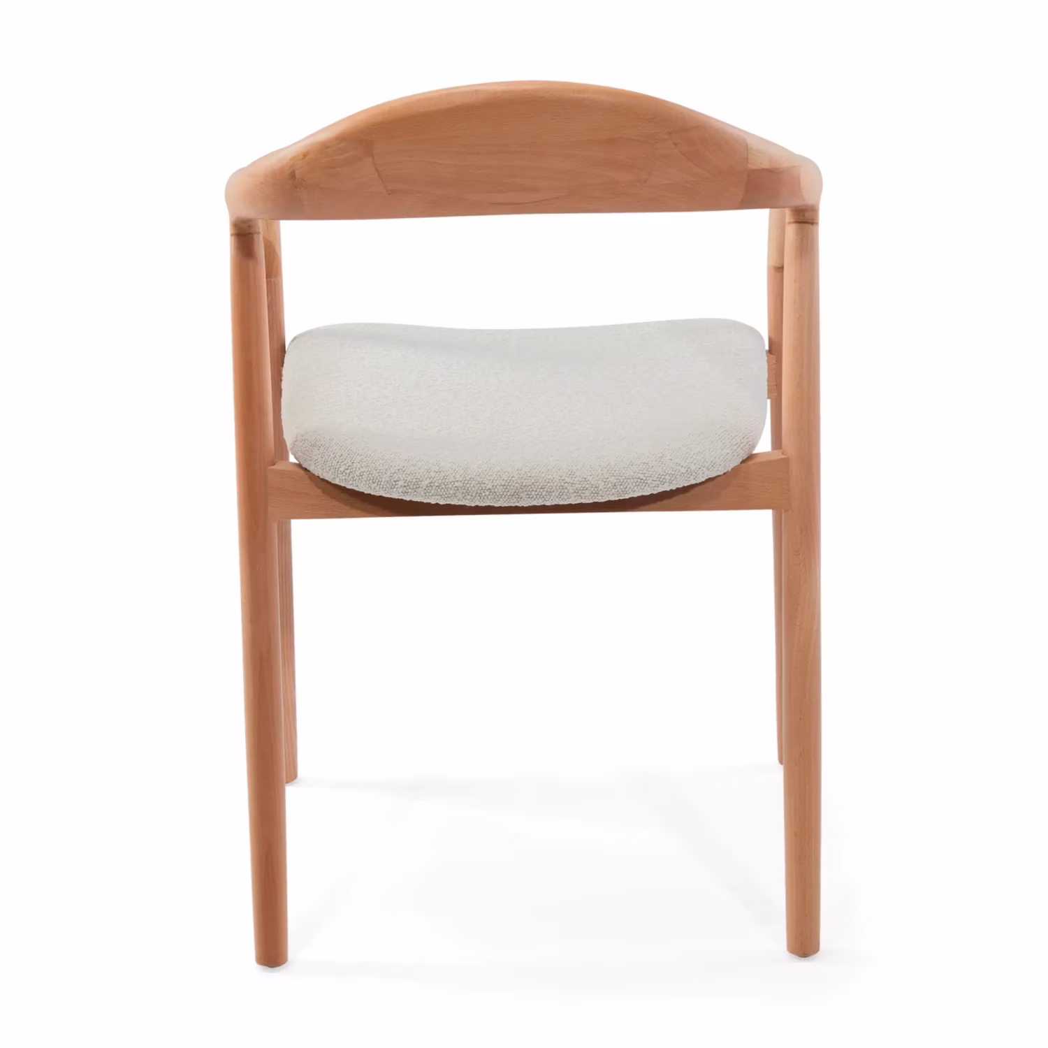 Warsow Nordic Sedia da pranzo in legno naturale | Design elegante e confortevole
