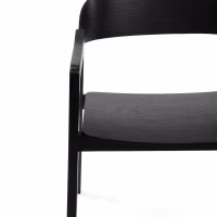 Sedia nordica in rovere con braccioli Soho | Design minimalista scandinavo