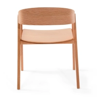 Stol i nordisk ek med armar Soho | Skandinavisk minimalistisk design