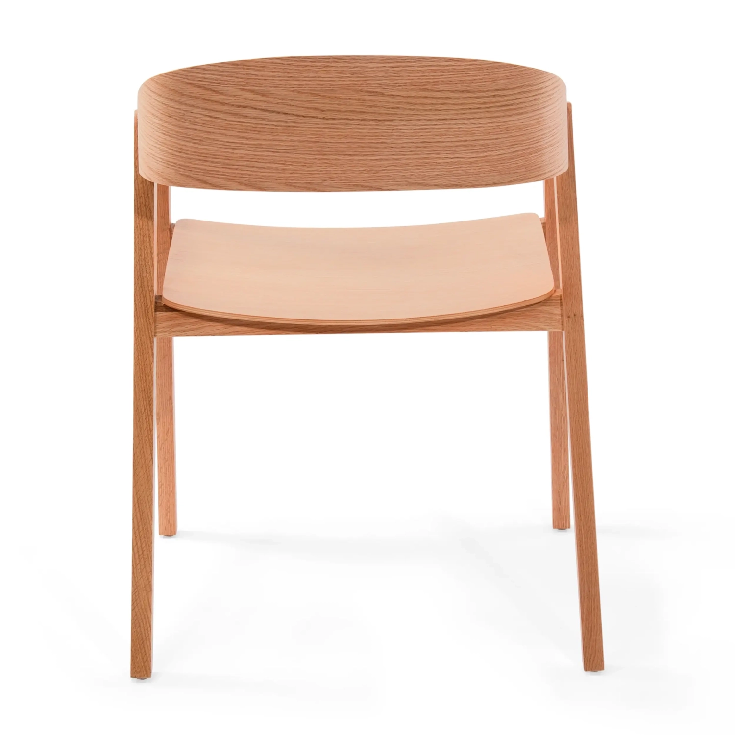 Silla Nórdica Soho de Roble con Brazos | Diseño Minimalista Escandinavo