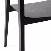 Sedia nordica in rovere con braccioli Soho | Design minimalista scandinavo