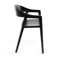 Nordic Oak Oak Chair with Arms Soho | Scandinavian Minimalist Design