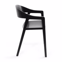 Sedia nordica in rovere con braccioli Soho | Design minimalista scandinavo