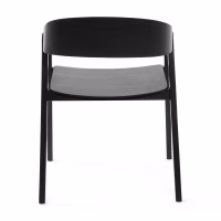 Sedia nordica in rovere con braccioli Soho | Design minimalista scandinavo