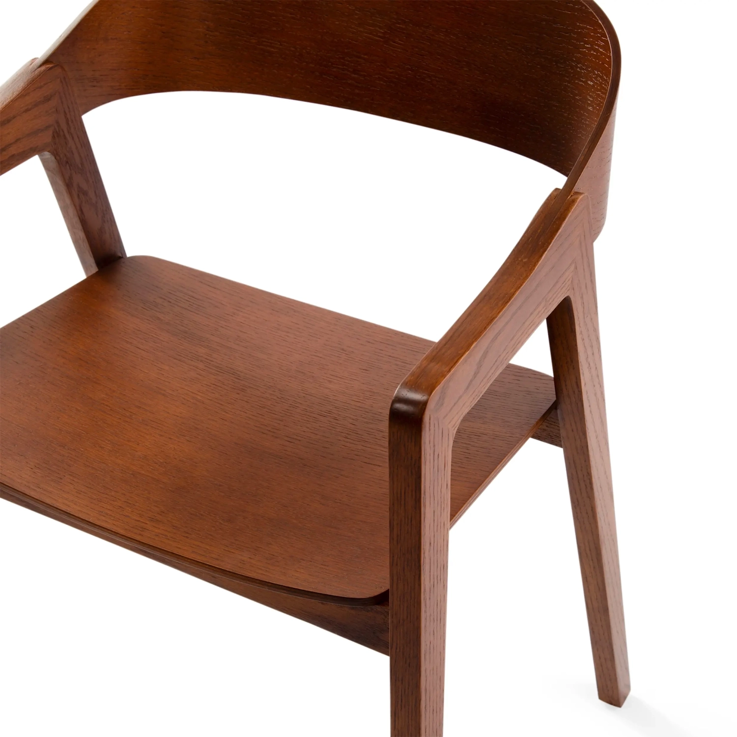 Nordic Oak Oak Chair with Arms Soho | Scandinavian Minimalist Design
