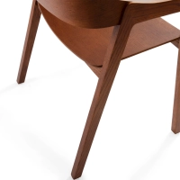 Nordic Oak Oak Chair with Arms Soho | Scandinavian Minimalist Design