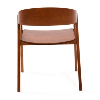 Cadeira de carvalho nórdico com braços Soho | Design minimalista escandinavo