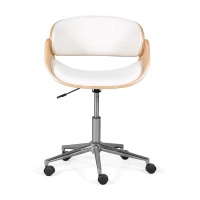 Burrow Office Chair - Dřevěné kancelářské židle - Mobelarium