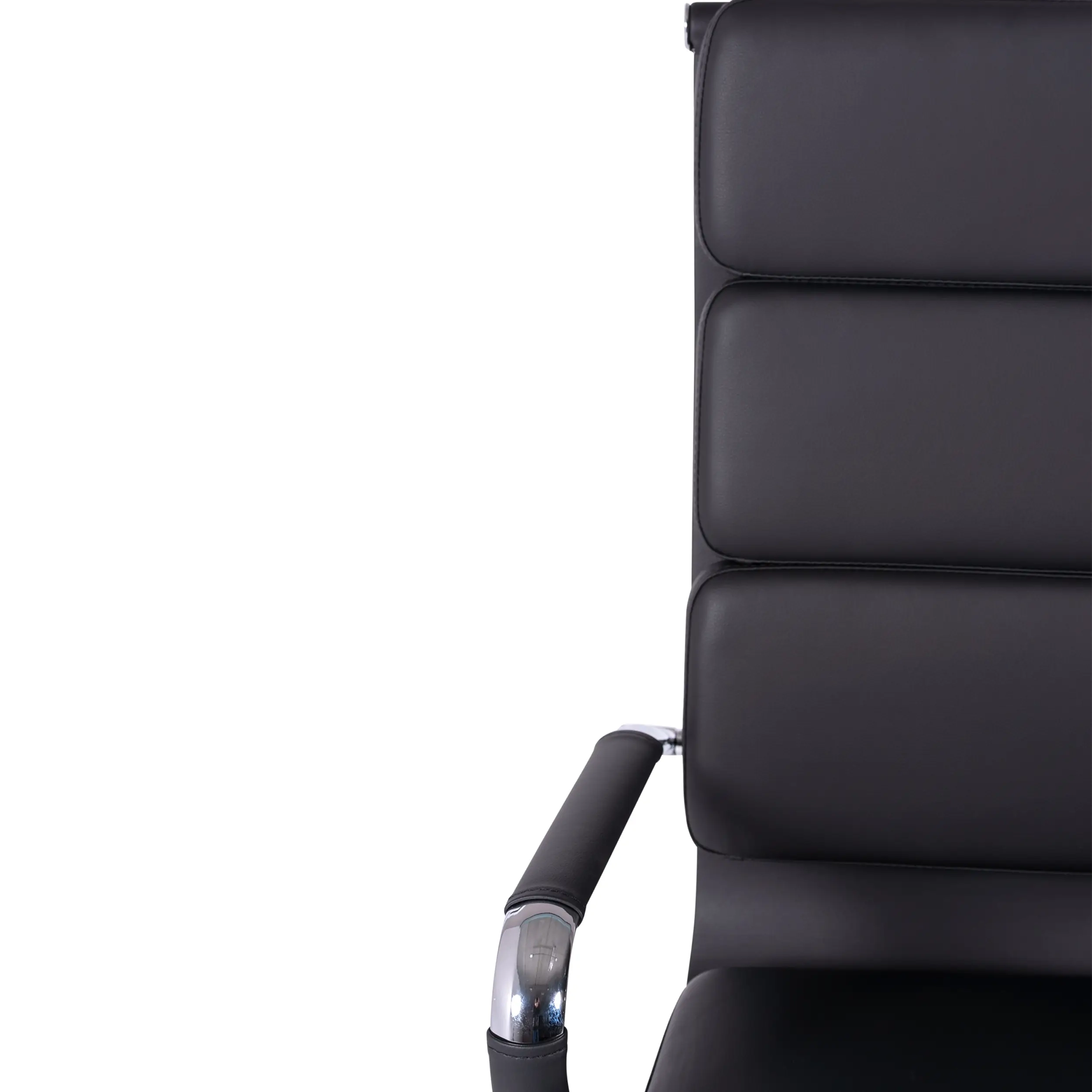 Sedia da ufficio moderna rivestita in similpelle | Comfort e stile professionale