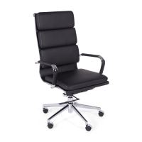 Sedia da ufficio moderna rivestita in similpelle | Comfort e stile professionale