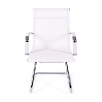 Chaise Mesh Lowback Fixed Edition | Chaise de réunion moderne et respirante