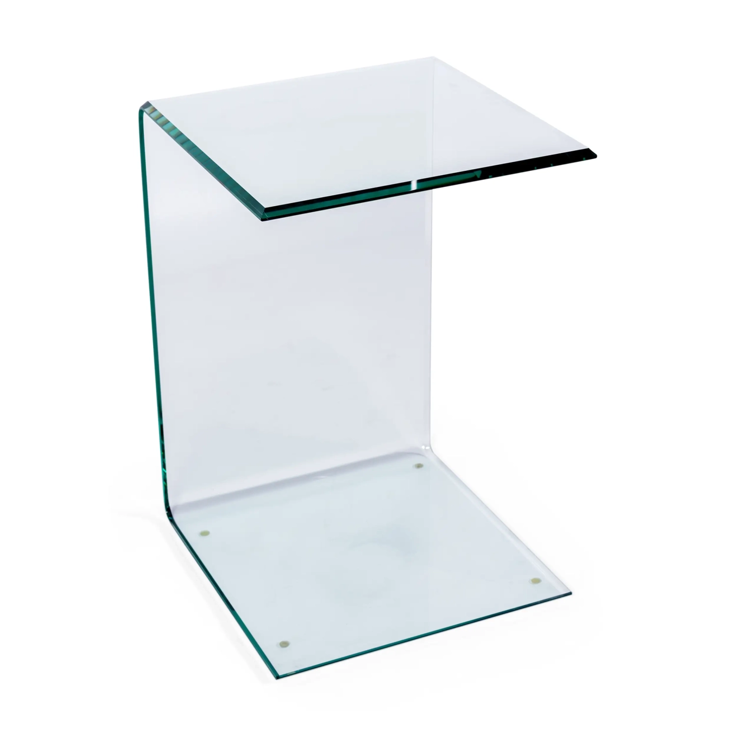Ice Side Table | Stolik boczny i stolik kawowy z hartowanego szkła