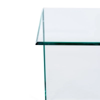 Mesa de apoio Ice | Mesa de apoio e de café em vidro temperado
