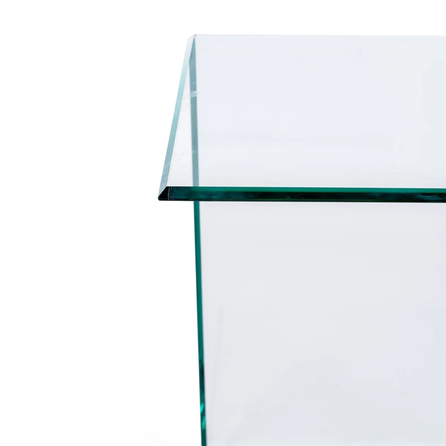 Ice Side Table | Beistelltisch und Couchtisch aus gehärtetem Glas