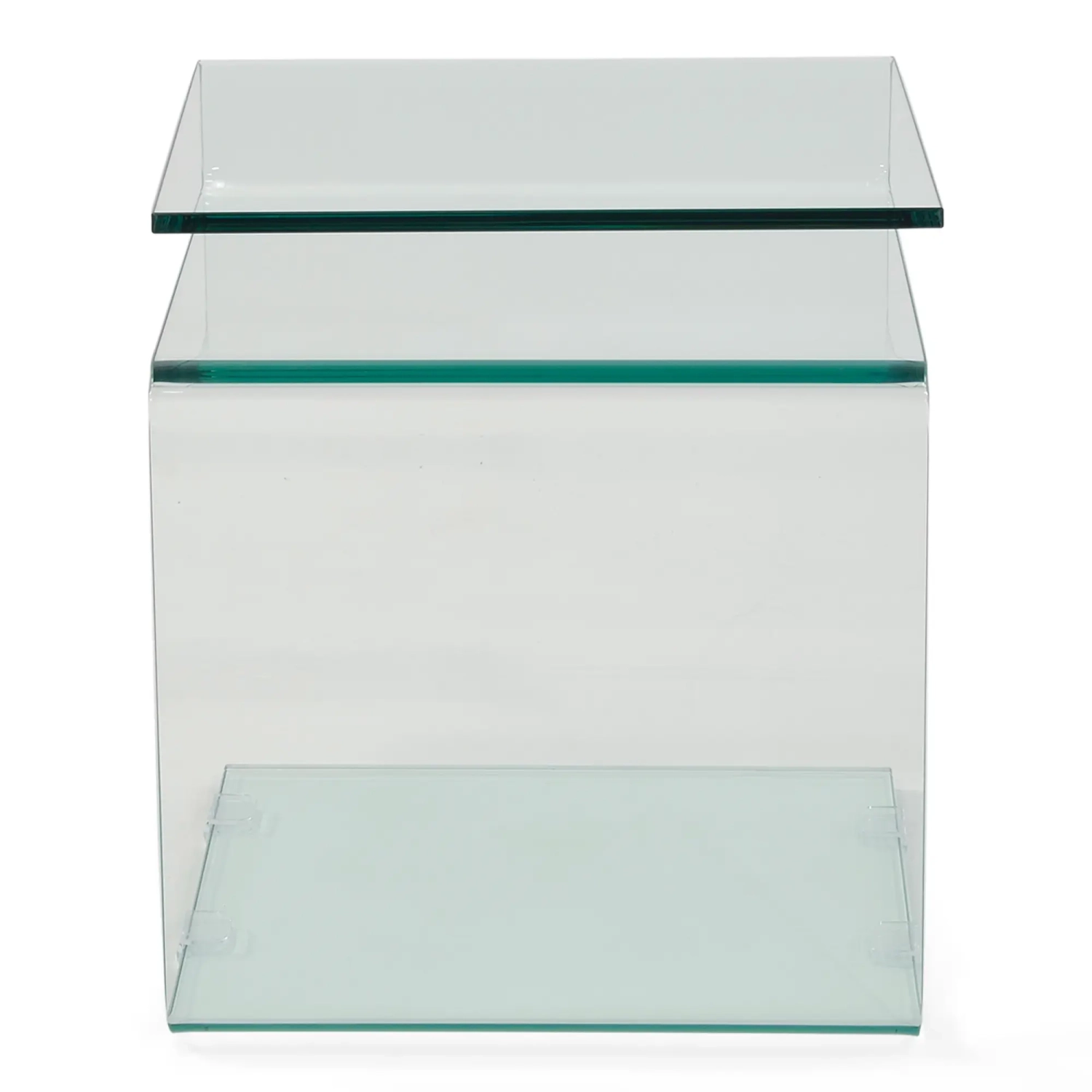 Winter Side Table : Side table and coffee table in tempered glass