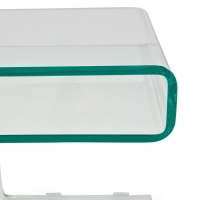 Winter Side Table : Side table and coffee table in tempered glass