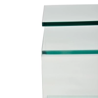 Winter Side Table | Odkládací a konferenční stolek z tvrzeného skla