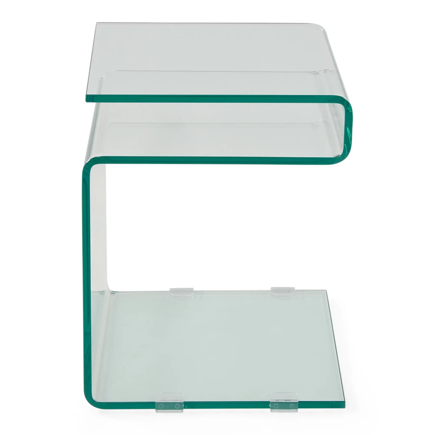 Winter Side Table : Side table and coffee table in tempered glass