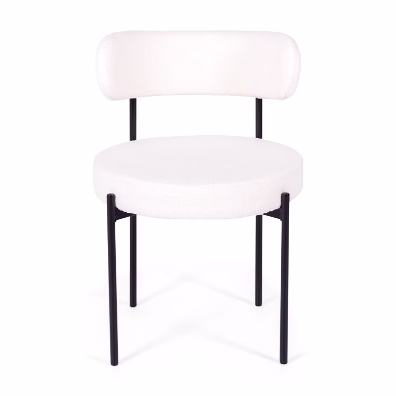 Sedia Lenin rivestita in velluto - design elegante e moderno 🪑
