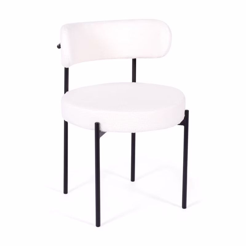 Sedia Lenin rivestita in velluto - design elegante e moderno 🪑