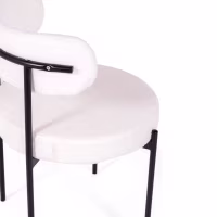 Sedia Lenin rivestita in velluto - design elegante e moderno 🪑