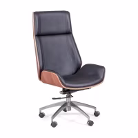Chaise de bureau nordique - Chaises de bureau en cuir - Meubles design