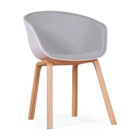 Sedia con piumone Daxer imbottita in cotone - Mobilie Design