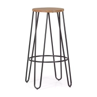 Tabouret Lisbon Industrial - Le bar et l'hospitalité avec style et force