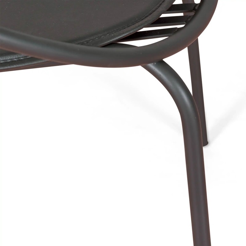 Chaise en métal Bali - Robuste et moderne pour l'intérieur et l'extérieur - - Bali Meubles Concept