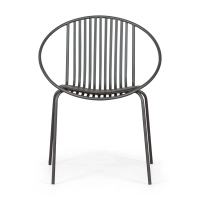 Silla Metálica Bali - Resistente y moderna para exterior e interior - Mueble Design
