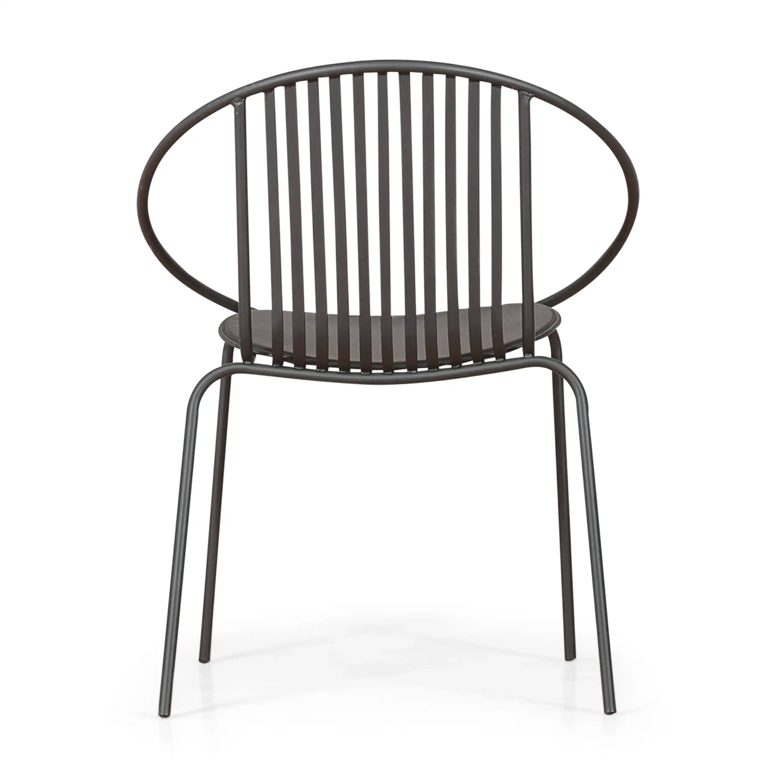 Sedia in metallo Bali - Robusta e moderna per uso interno ed esterno - - Bali Mobilie Design