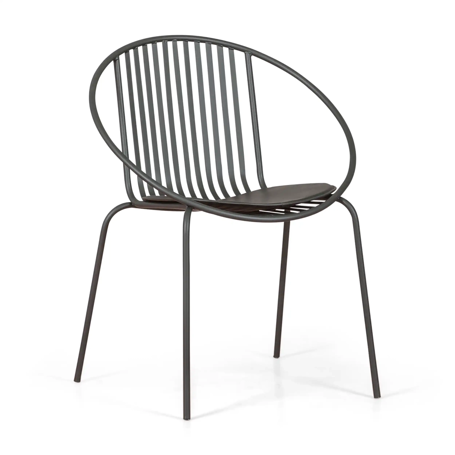 Silla Metálica Bali - Resistente y moderna para exterior e interior - Mueble Design