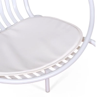 Sedia in metallo Bali - Robusta e moderna per uso interno ed esterno - - Bali Mobilie Design