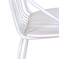 Sedia in metallo Bali - Robusta e moderna per uso interno ed esterno - - Bali Mobilie Design