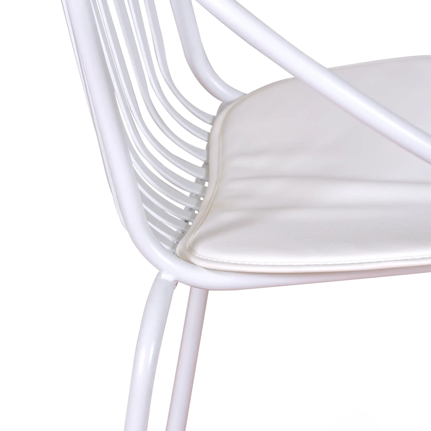 Sedia in metallo Bali - Robusta e moderna per uso interno ed esterno - - Bali Mobilie Design