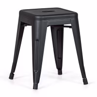 Hocker industrial Bistro 45CM Matt - Industrielle Stühle und Hocker