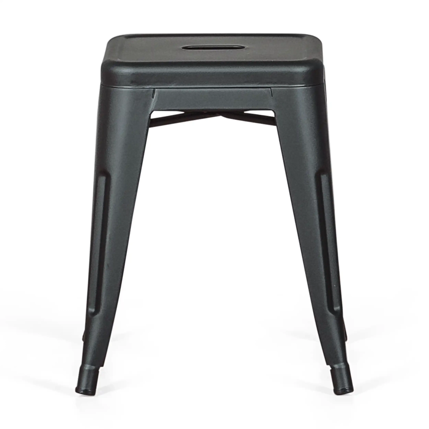 Taboret industrialny Bistro 45CM Matt - Industrialne krzesła i taborety