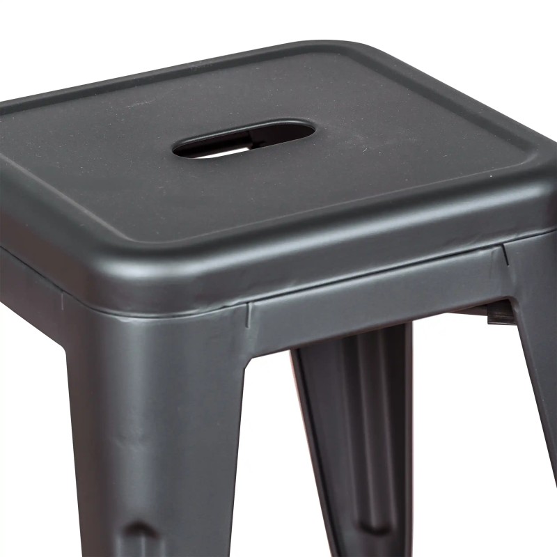 Hocker industrial Bistro 45CM Matt - Industrielle Stühle und Hocker