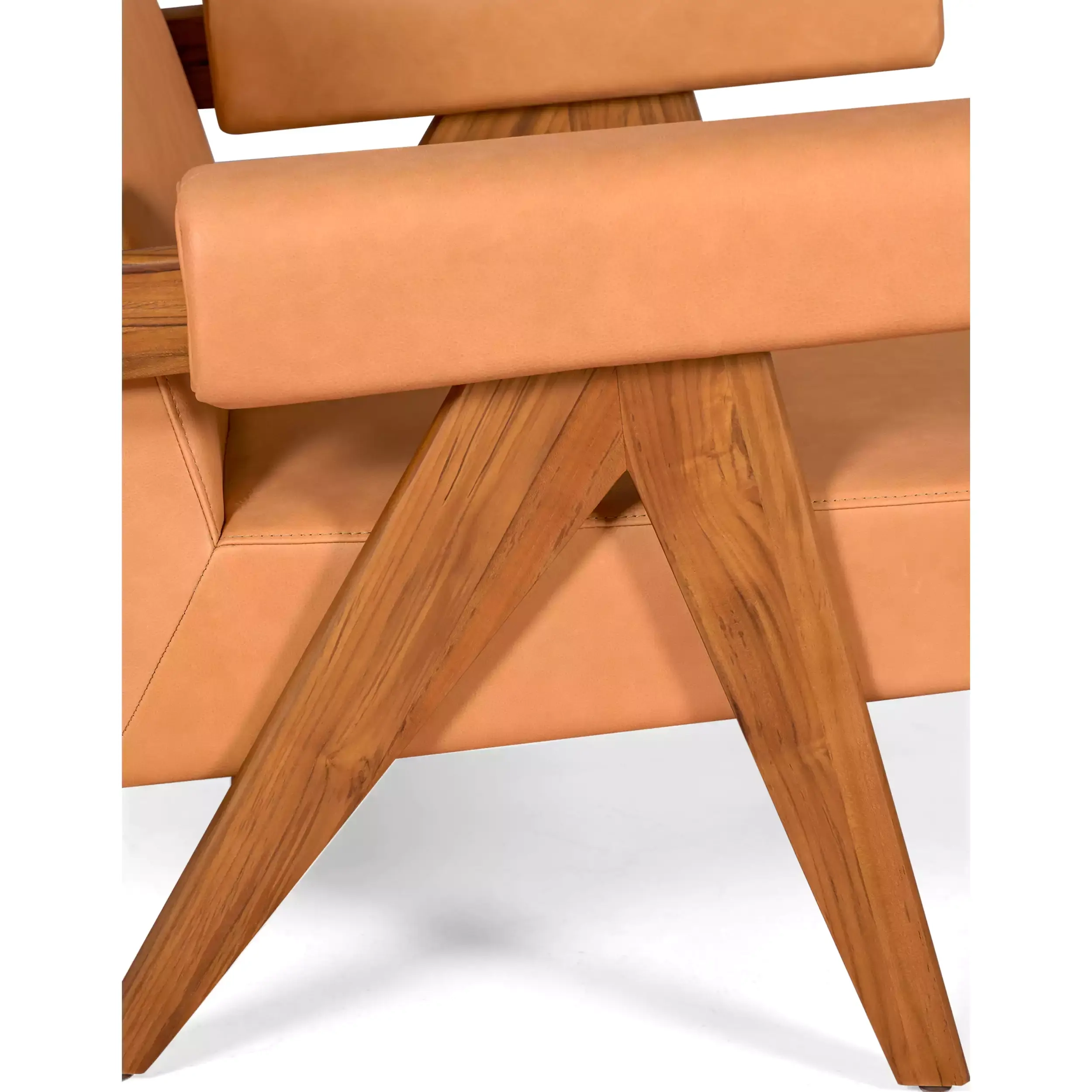 Sedia lounge comfort Compass - Eleganza retrò vintage - Mobilie Design