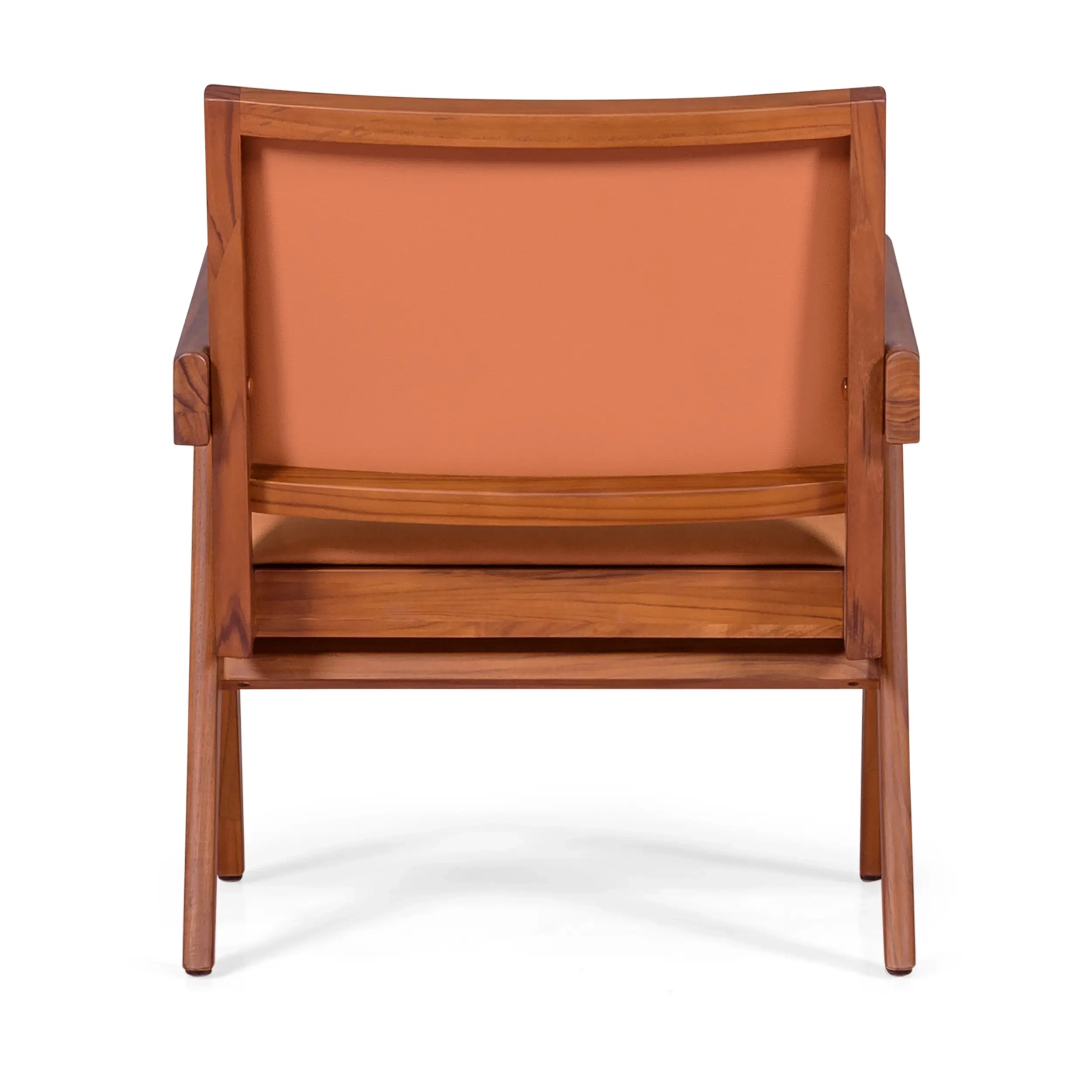 Poltrona lounge Compass - Retro-vintage in pelle italiana - - Mobilie Design