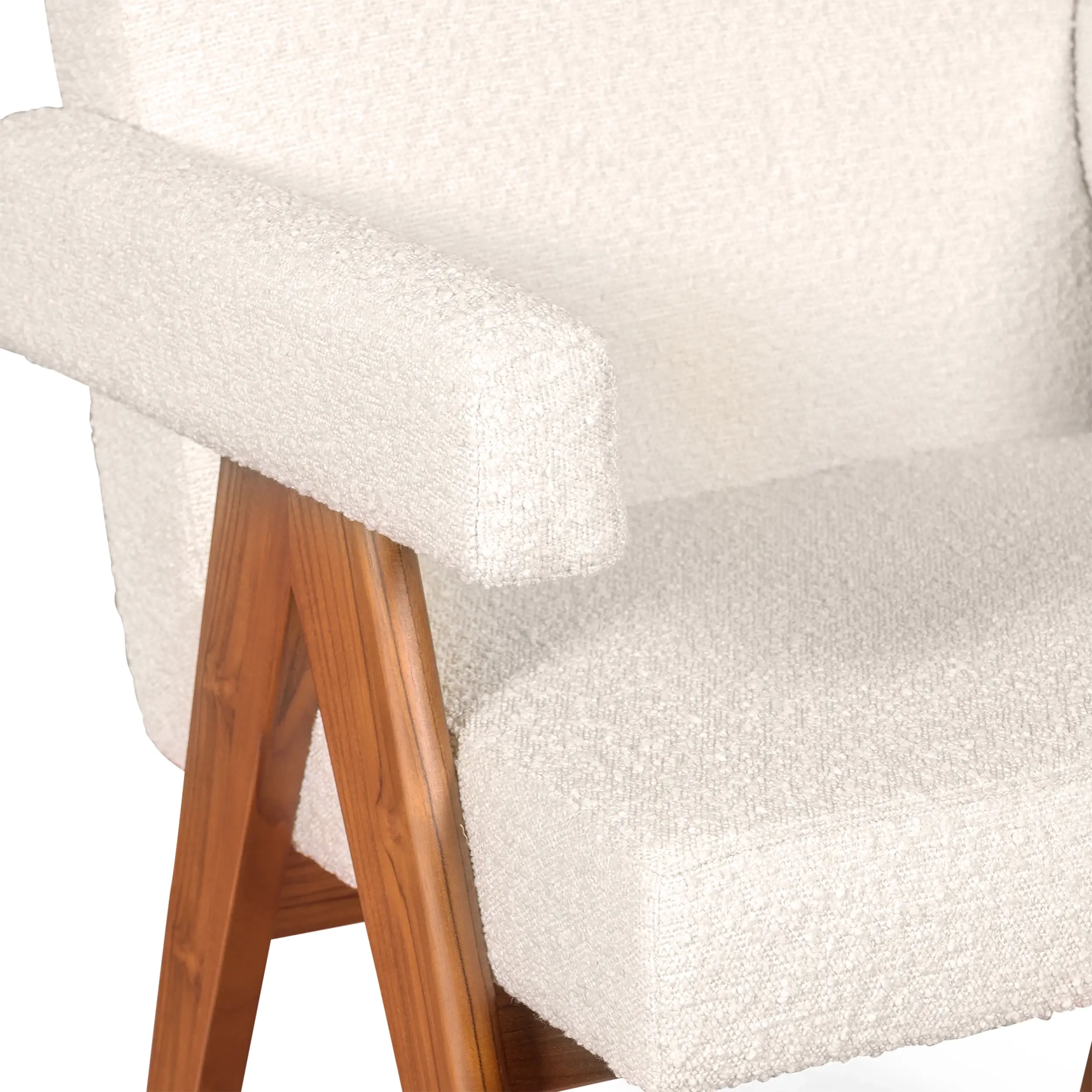 Sedia Compass - Design vintage e retrò in legno di teak - Mobilie Design