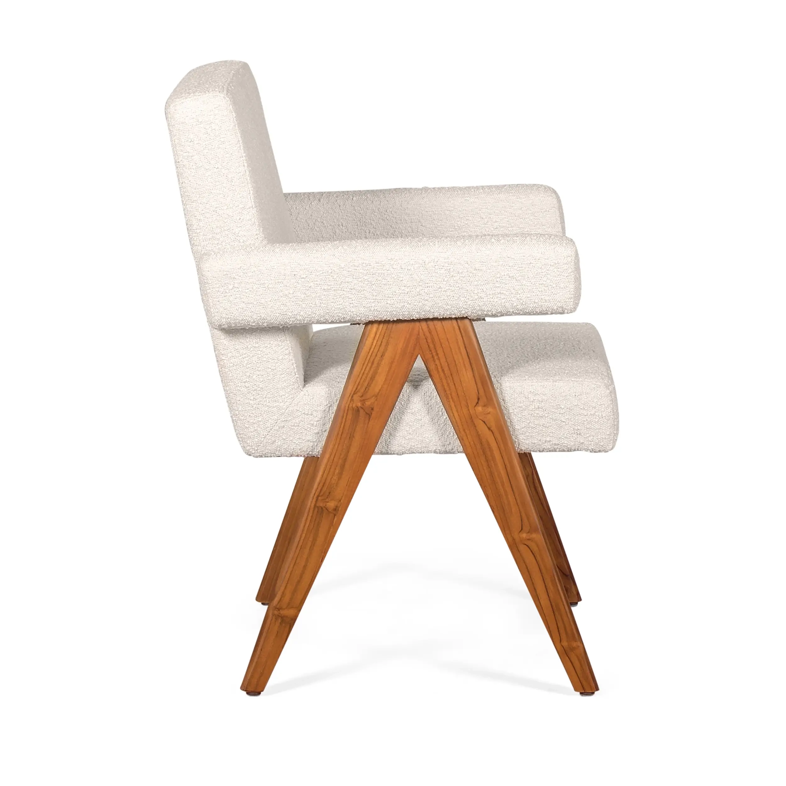 Sedia Compass - Design vintage e retrò in legno di teak - Mobilie Design