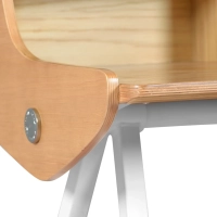 Table de bureau Oakland - Bois de chêne et design moderne - - Bois de chêne et design moderne Meubles Concept