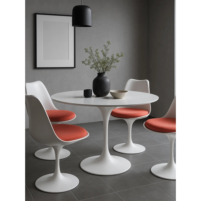 Krzesło Replica Tulip - Designerskie krzesła z poduszką - Designerskie Meble