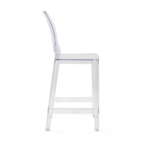 Replica dello sgabello trasparente Victoria Ghost - Mobilie Design