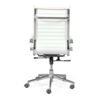 Toimistotuoli korkealla selkänojalla | Ergonomia ja moderni muotoilu keinonahkaa