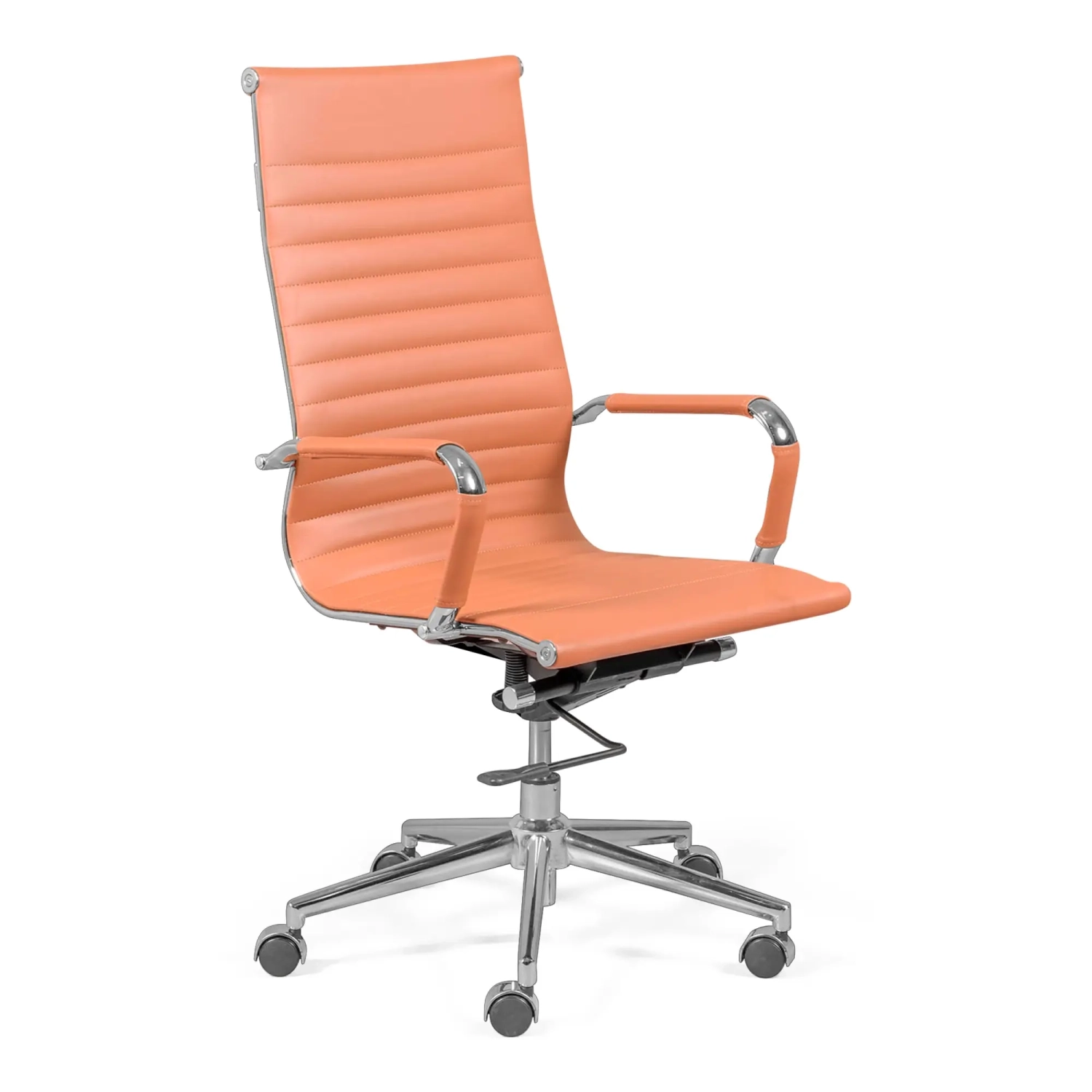 Task high back office chair : Ergonomics and modern design in eco-leather