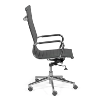 Bureaustoel met hoge rugleuning | Ergonomie en modern ontwerp in kunstleer