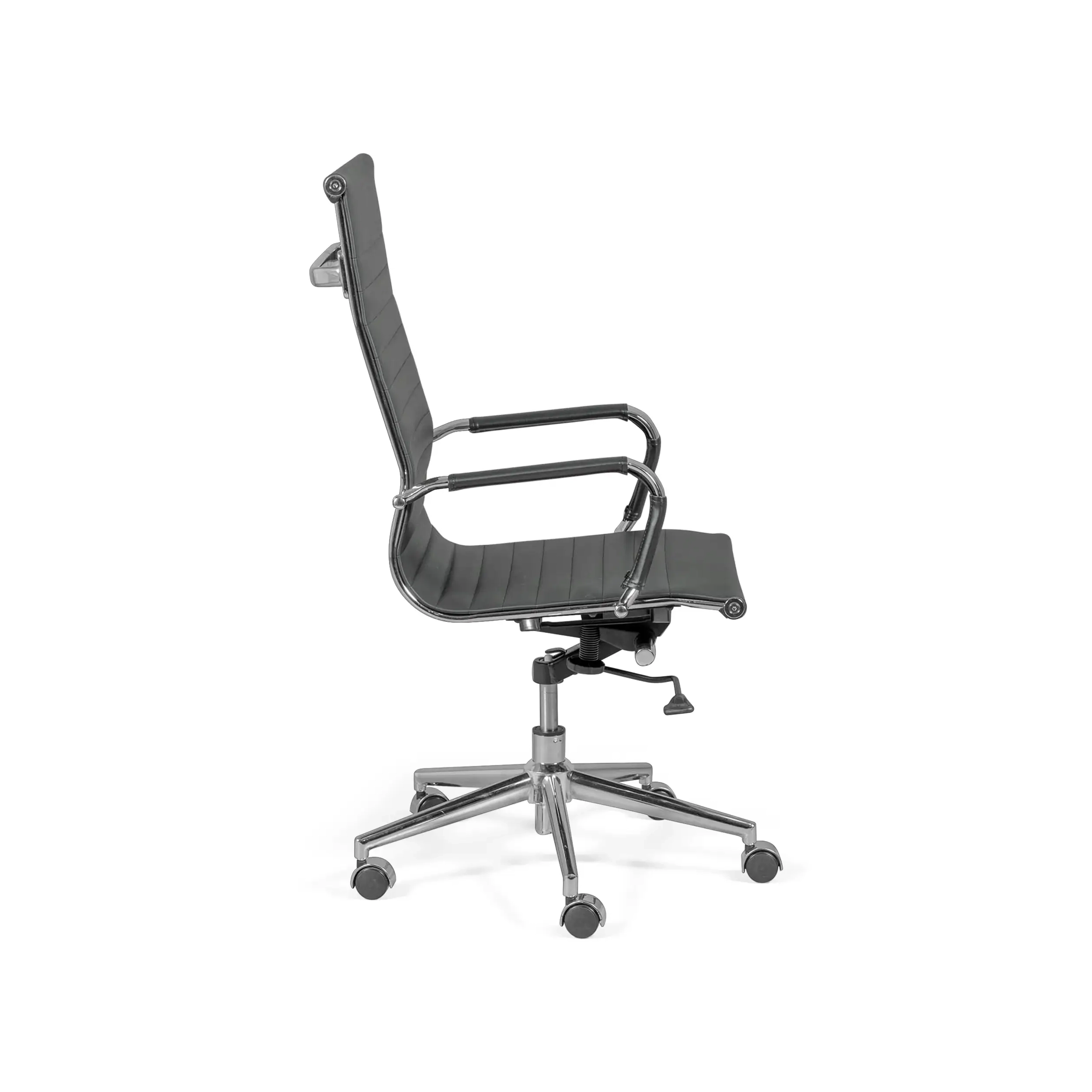 Sedia da ufficio operativa con schienale alto | Ergonomia e design moderno in similpelle