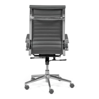 Sedia da ufficio operativa con schienale alto | Ergonomia e design moderno in similpelle